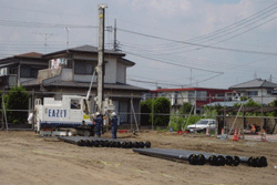 住宅地や市街地での工事